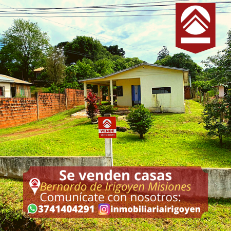 Se vende lote con dos casas