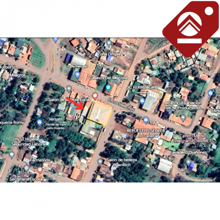 Se vende centro de comercio