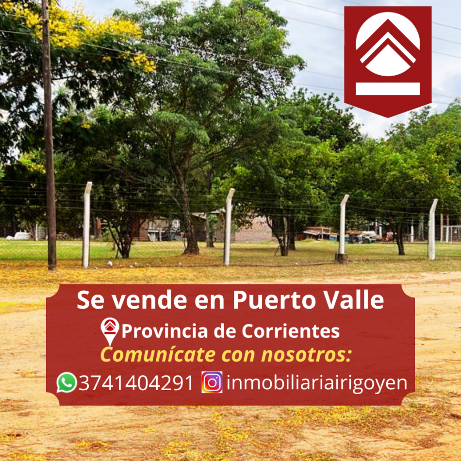 Se vende en Puerto Valle Corrientes