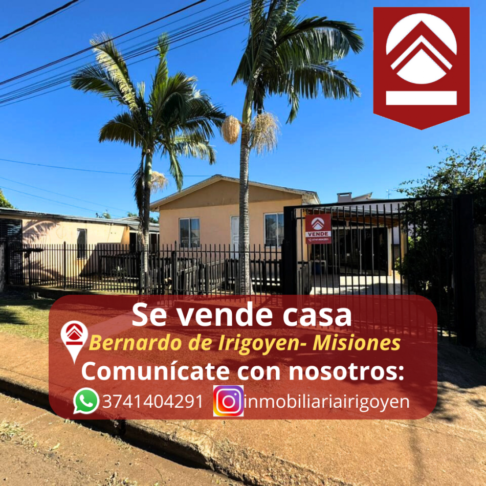 Se vende casa en esquina