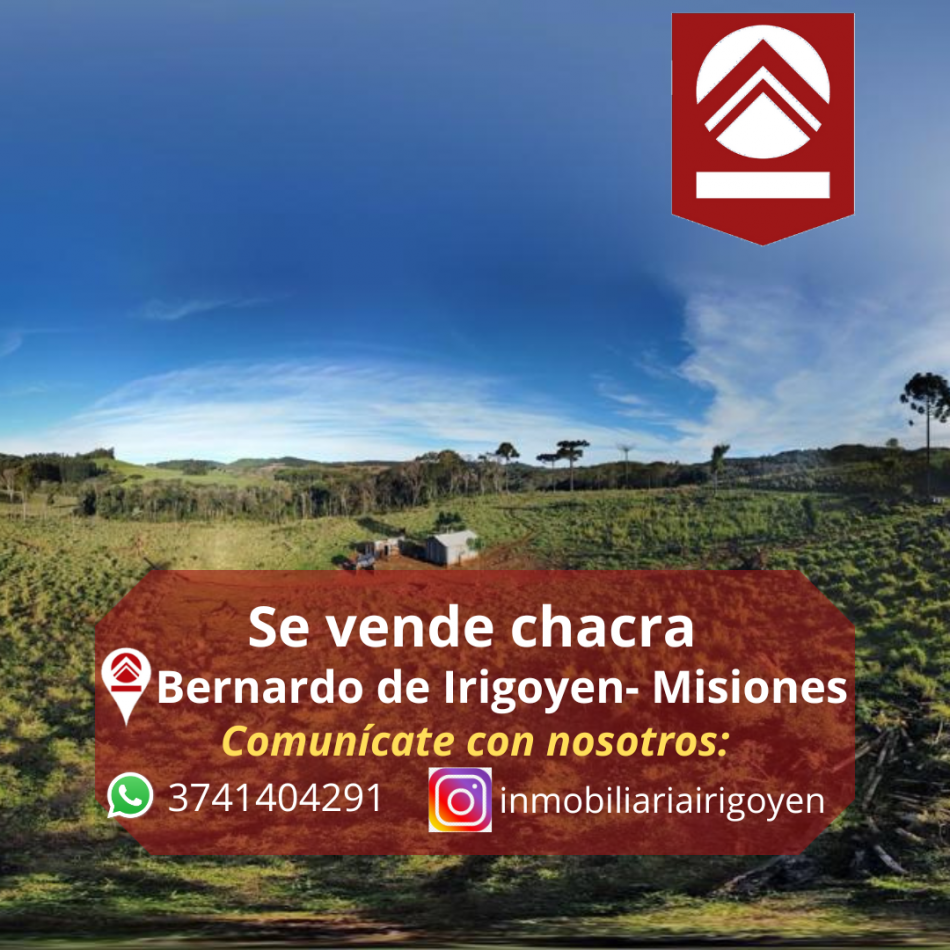 Se vende chacra de 35 hectareas