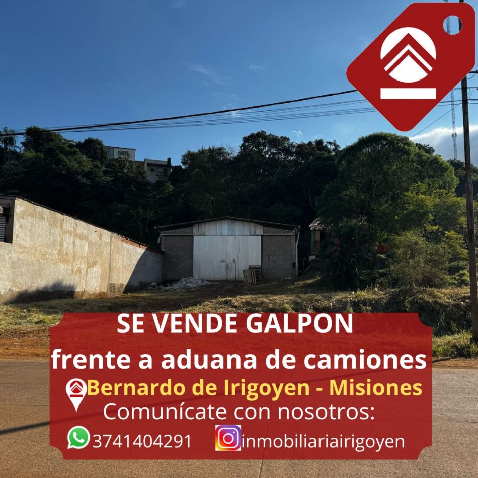 SE VENDE GALPON 