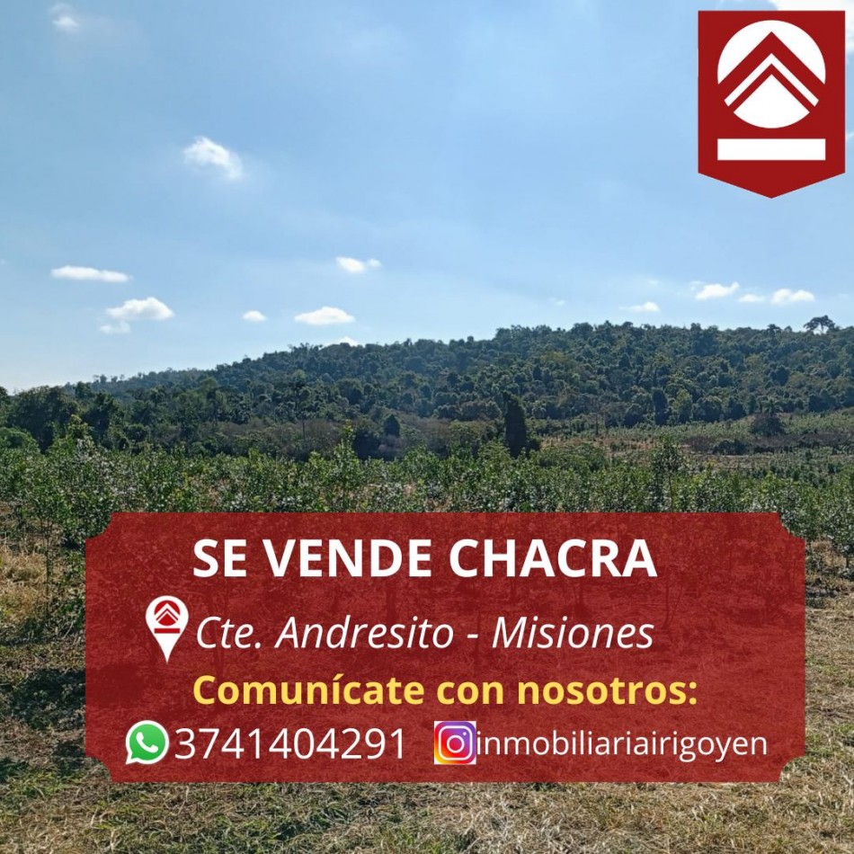 SE VENDE CHACRA