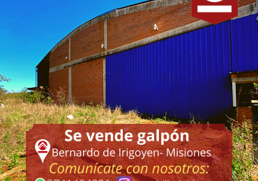 Se vende galpón 