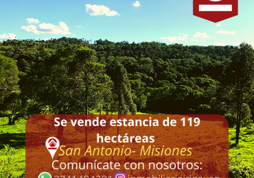 Se vende estancia