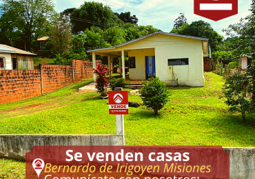 Se vende lote con dos casas