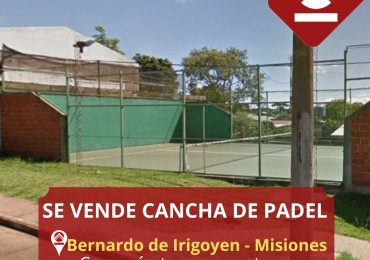 SE VENDE CANCHA DE PADEL