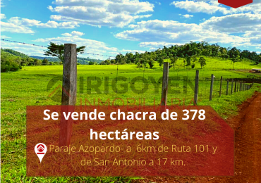 Se vende chacra de 378
